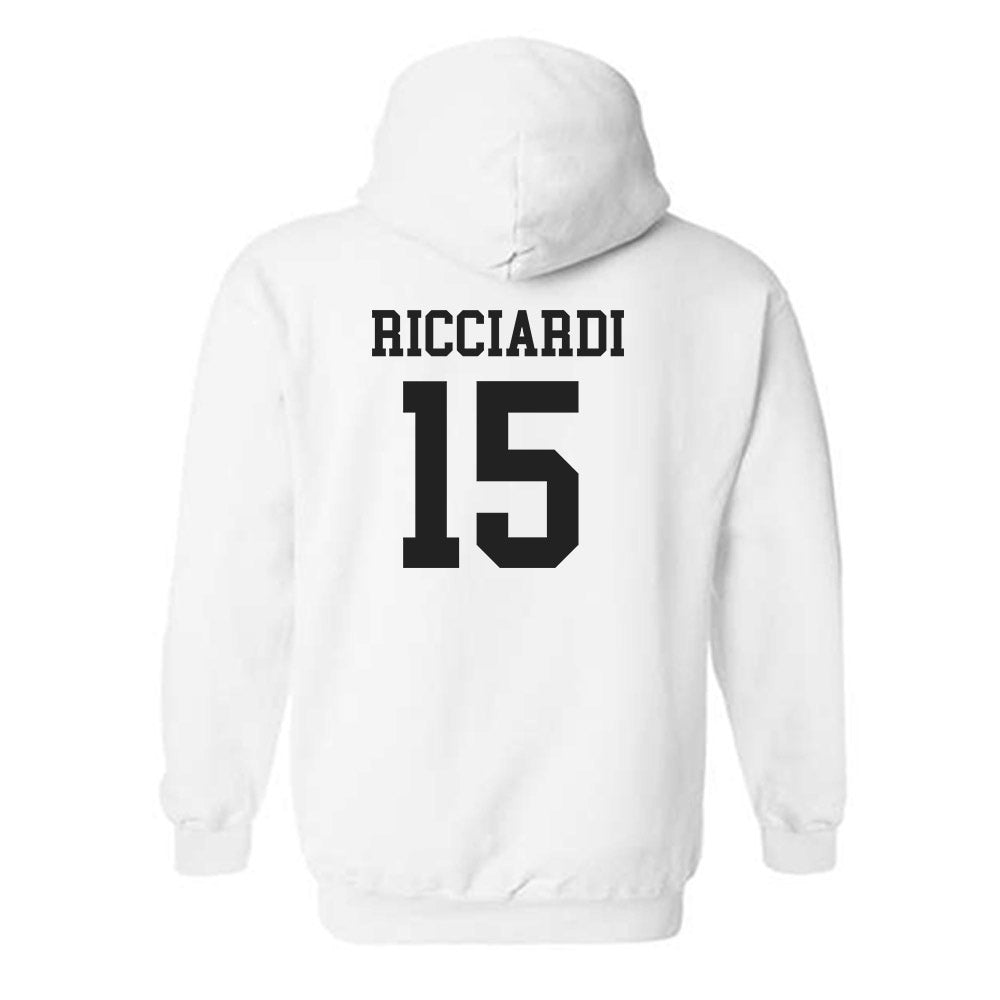 Miami of Ohio - NCAA Softball : Angelina Ricciardi - Classic Shersey Hooded Sweatshirt-1