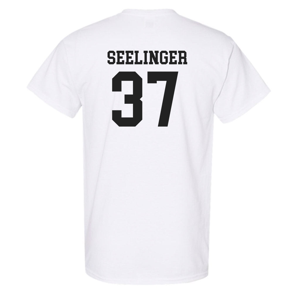 Miami of Ohio - NCAA Men's Ice Hockey : Ryan Seelinger - Classic Shersey T-Shirt-1