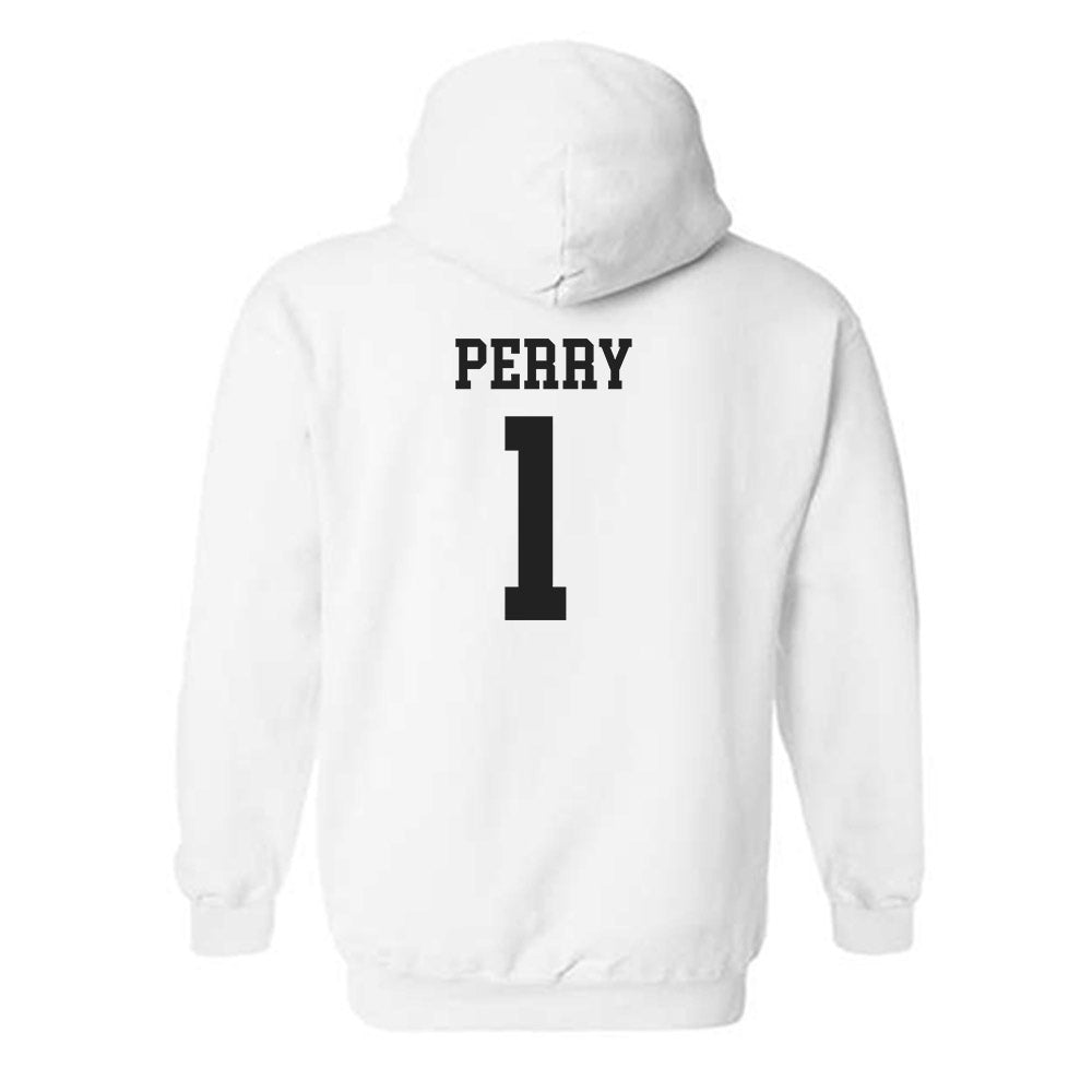 Miami of Ohio - NCAA Men's Basketball : Trey Perry - Classic Shersey Hooded Sweatshirt-1