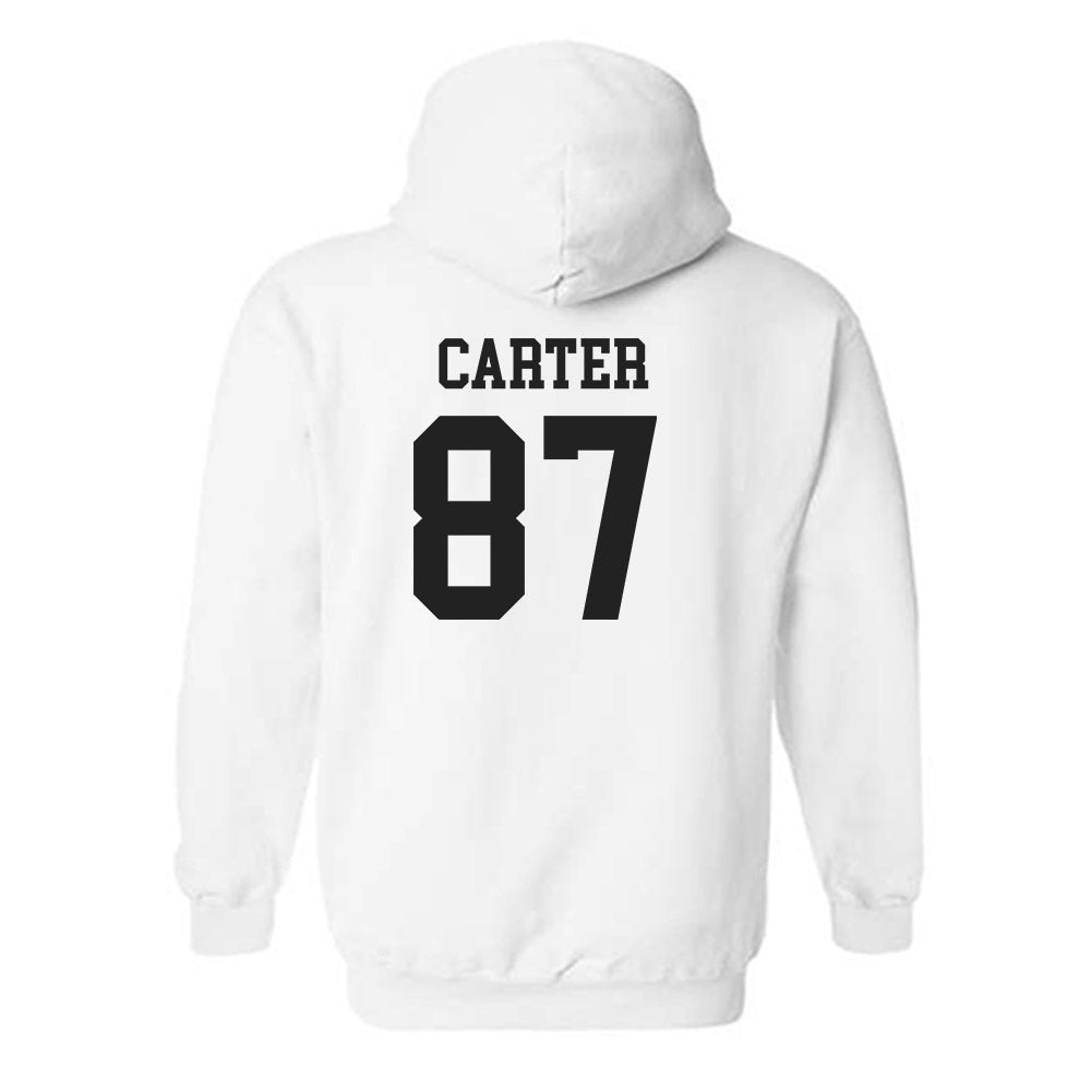 Miami of Ohio - NCAA Softball : Ella Carter - Classic Shersey Hooded Sweatshirt-1