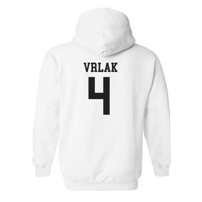 Miami of Ohio - NCAA Baseball : Jake Vrlak - Classic Shersey Hooded Sweatshirt-1