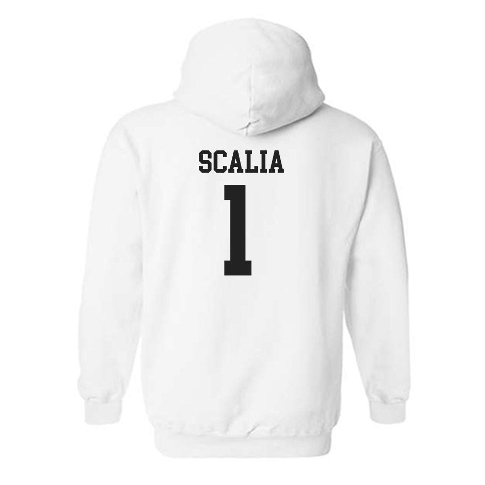 Miami of Ohio - NCAA Women's Basketball : Amber Scalia - Classic Shersey Hooded Sweatshirt-1