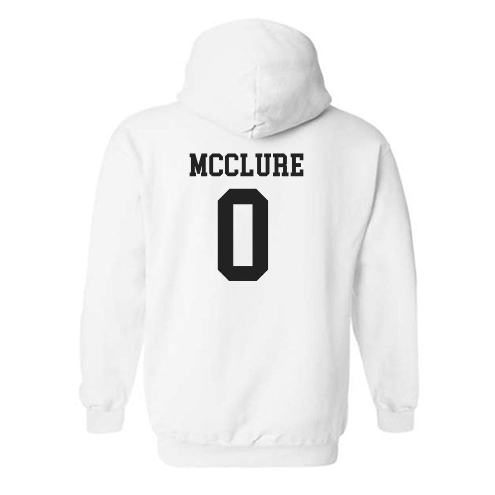Miami of Ohio - NCAA Women's Basketball : Jaya McClure - Classic Shersey Hooded Sweatshirt-1