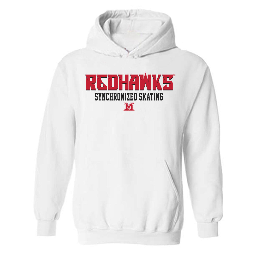 Miami of Ohio - NCAA Women's Synchronized Skating : Eleanor Ashdown - Classic Shersey Hooded Sweatshirt-0