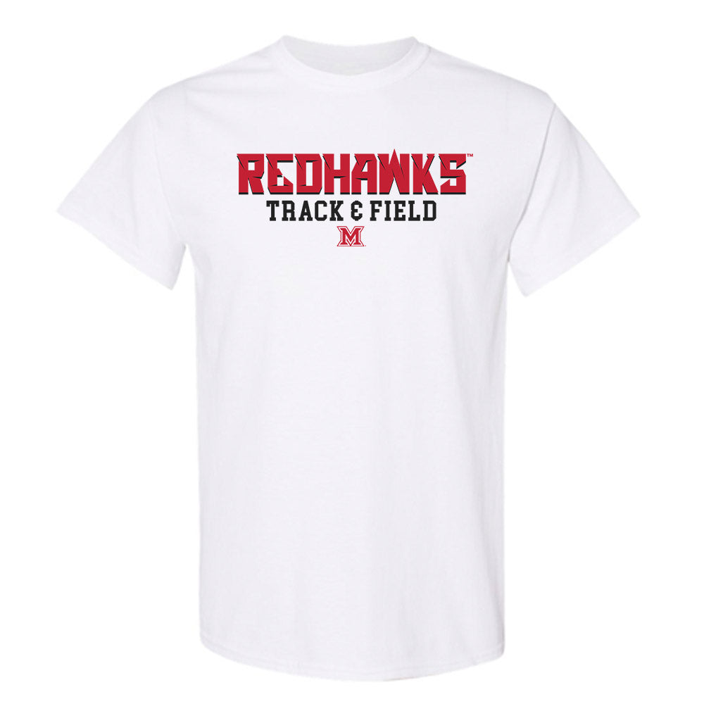 Miami of Ohio - NCAA Women's Track & Field : Ella Garvin - Classic Shersey T-Shirt-0