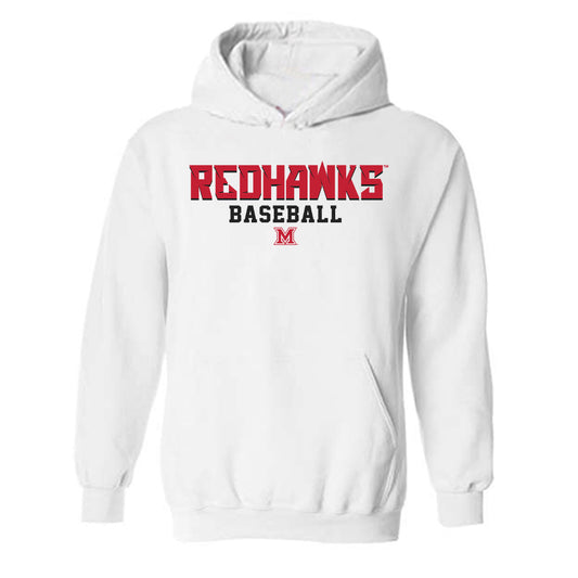 Miami of Ohio - NCAA Baseball : Cole Pauley - Hooded Sweatshirt Classic Shersey