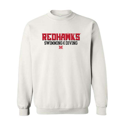 Miami of Ohio - NCAA Men's Swimming & Diving : John Zeidler - Classic Shersey Crewneck Sweatshirt-0