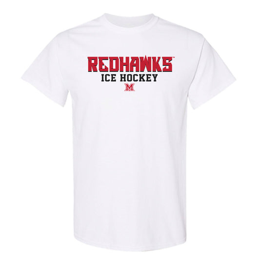 Miami of Ohio - NCAA Men's Ice Hockey : Matous Kucharcik - Classic Shersey T-Shirt-0