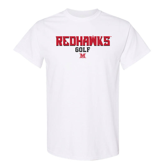 Miami of Ohio - NCAA Men's Golf : Dean Upholzer - Classic Shersey T-Shirt-0