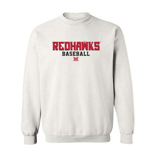 Miami of Ohio - NCAA Baseball : Christopher Roa - Classic Shersey Crewneck Sweatshirt-0