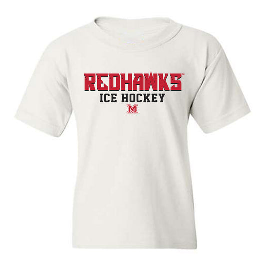 Miami of Ohio - NCAA Men's Ice Hockey : Matous Kucharcik - Classic Shersey Youth T-Shirt-0