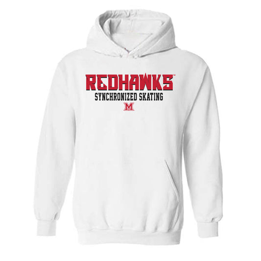 Miami of Ohio - NCAA Women's Synchronized Skating : Eve Westpfahl - Classic Shersey Hooded Sweatshirt-0