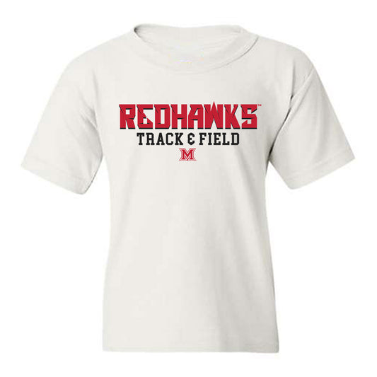 Miami of Ohio - NCAA Men's Track & Field : Julian Mills - Classic Shersey Youth T-Shirt-0
