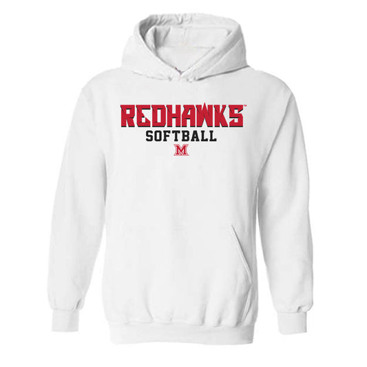 Miami of Ohio - NCAA Softball : Kendall Brown - Classic Shersey Hooded Sweatshirt-0