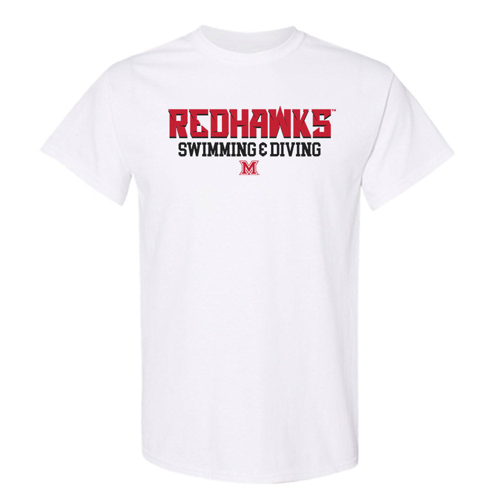 Miami of Ohio - NCAA Men's Swimming & Diving : Jett Dooley - Classic Shersey T-Shirt-0