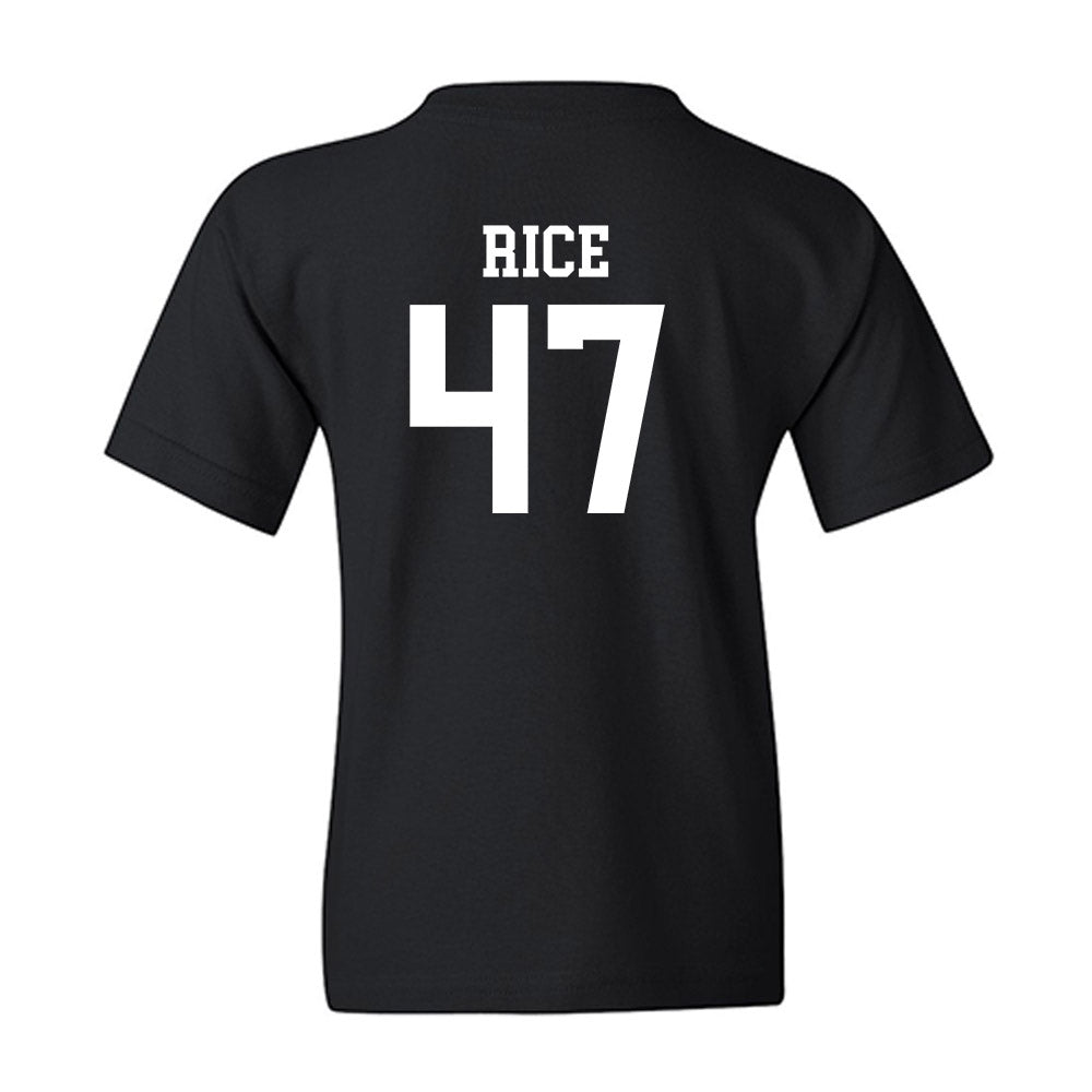 Miami of Ohio - NCAA Football : Brach Rice - Classic Shersey Youth T-Shirt-1