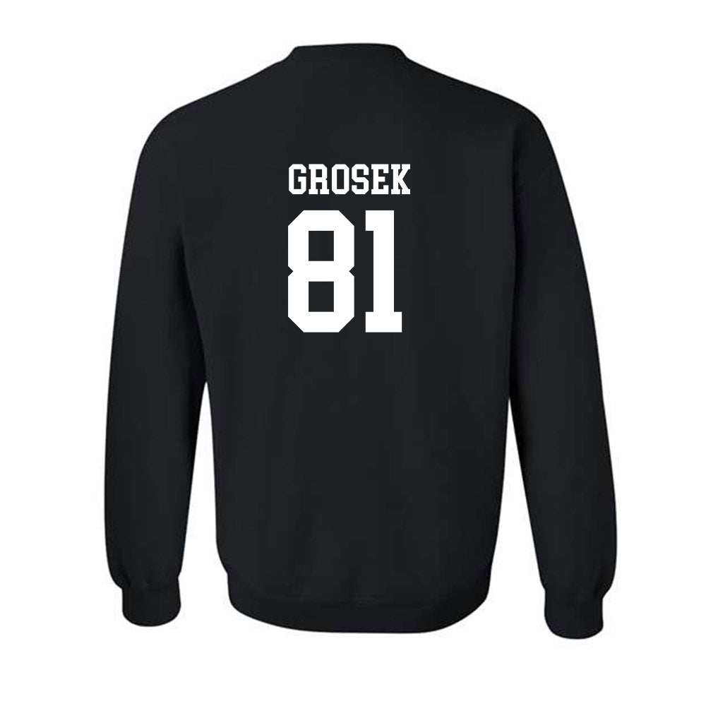 Miami of Ohio - NCAA Men's Ice Hockey : David Grosek - Classic Shersey Crewneck Sweatshirt-1