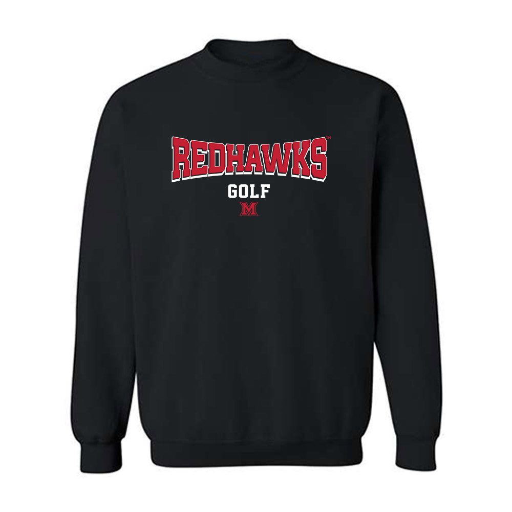 Miami of Ohio - NCAA Men's Golf : Dean Upholzer - Classic Shersey Crewneck Sweatshirt-0