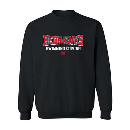 Miami of Ohio - NCAA Men's Swimming & Diving : John Zeidler - Classic Shersey Crewneck Sweatshirt-0