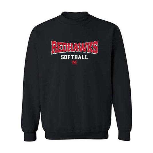 Miami of Ohio - NCAA Softball : Kendall Brown - Classic Shersey Crewneck Sweatshirt-0