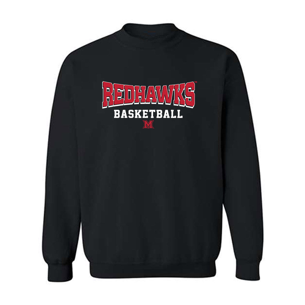 Miami of Ohio - NCAA Men's Basketball : Peter Suder - Classic Shersey Crewneck Sweatshirt-0