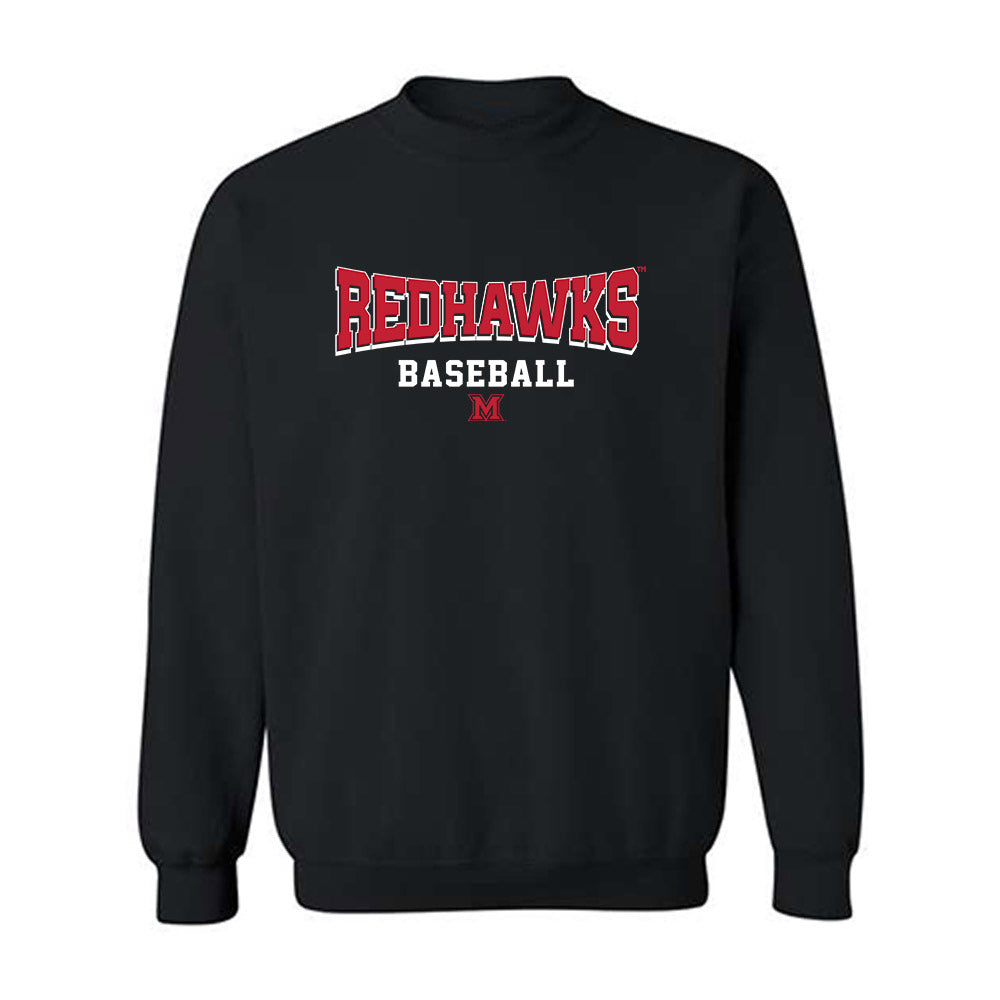 Miami of Ohio - NCAA Baseball : Jack Geiser - Classic Shersey Crewneck Sweatshirt-0