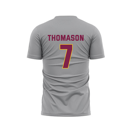 Arizona State - NCAA Women's Soccer : Tatum Thomason - Grey Soccer Jersey-1