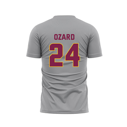 Arizona State - NCAA Women's Soccer : Katherine Ozard - Grey Soccer Jersey-1