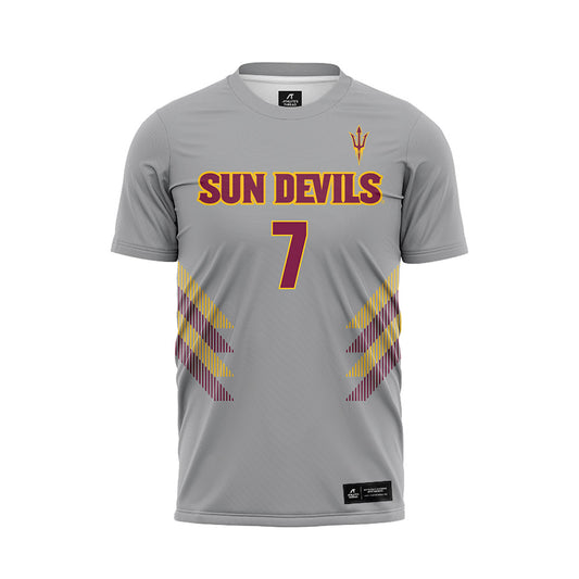 Arizona State - NCAA Women's Soccer : Tatum Thomason - Grey Soccer Jersey-0