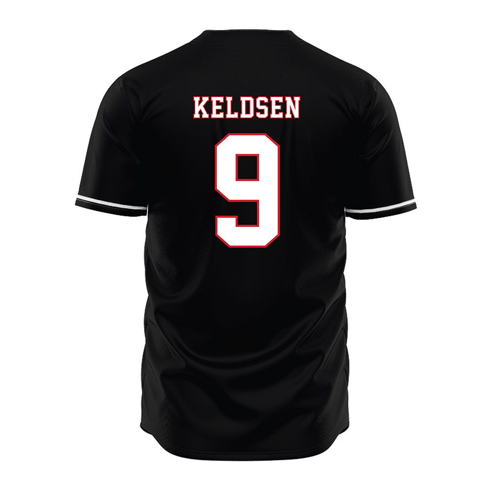 SEMO - NCAA Baseball : Joseph Keldsen - Navy Jersey-1