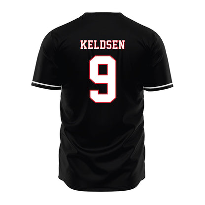 SEMO - NCAA Baseball : Joseph Keldsen - Navy Jersey-1