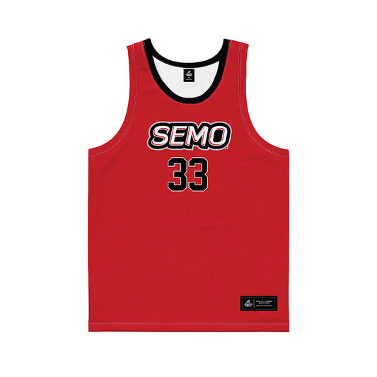 SEMO - NCAA Women's Basketball : Karris Allen - Red Basketball Jersey-0