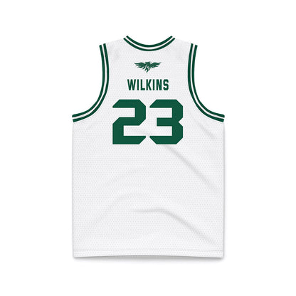 UW Green Bay - NCAA Men's Basketball : Caden Wilkins - White Basketball Jersey-1