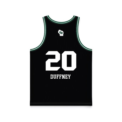 UW Green Bay - NCAA Women's Basketball : Carley Duffney - Black Basketball Jersey-1