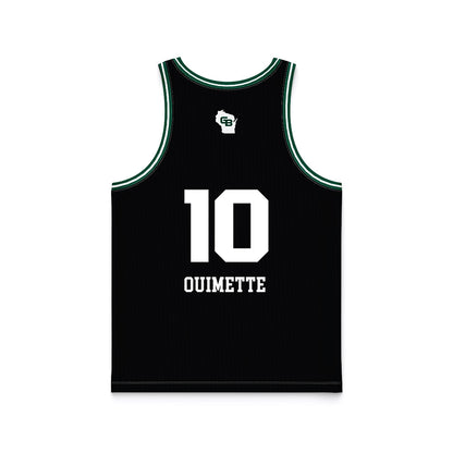 UW Green Bay - NCAA Women's Basketball : Julianna Ouimette - Black Basketball Jersey-1
