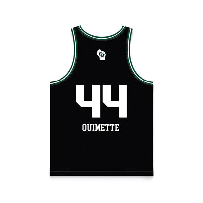 UW Green Bay - NCAA Women's Basketball : Kristina Ouimette - Black Basketball Jersey-1