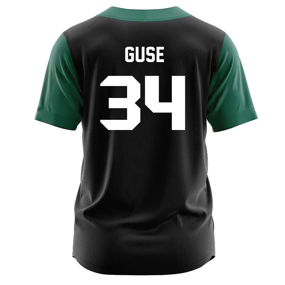 UW Green Bay - NCAA Softball : Paige Guse - Black Jersey-1