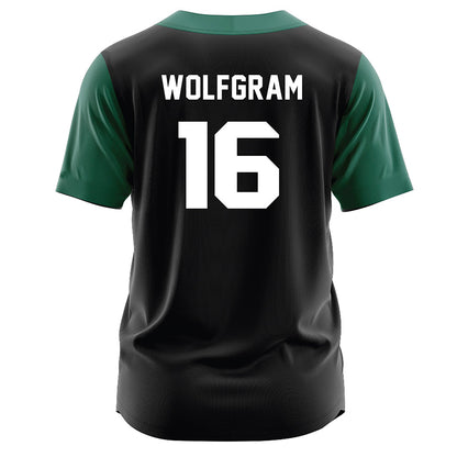  - NCAA Softball : Evelyn Wolfgram - Black Jersey-1