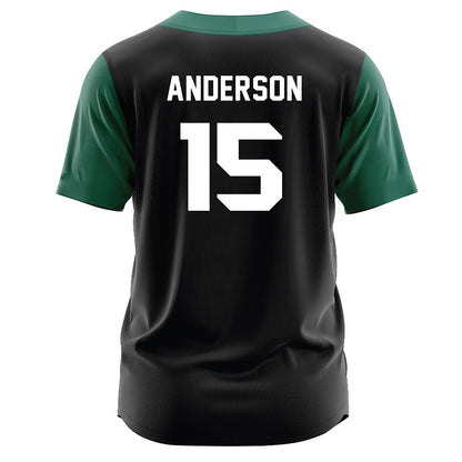 UW Green Bay - NCAA Softball : Gracie Anderson - Black Jersey-1