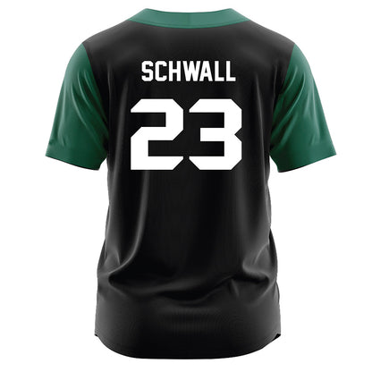 UW Green Bay - NCAA Softball : Brooke Schwall - Black Jersey-1