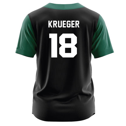 UW Green Bay - NCAA Softball : Emma Krueger - Black Jersey-1