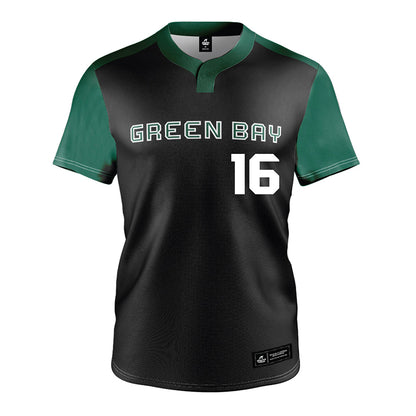  - NCAA Softball : Evelyn Wolfgram - Black Jersey-0