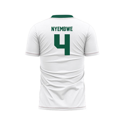 UW Green Bay - NCAA Men's Soccer : Rayme Nyembwe - White Soccer Jersey-1