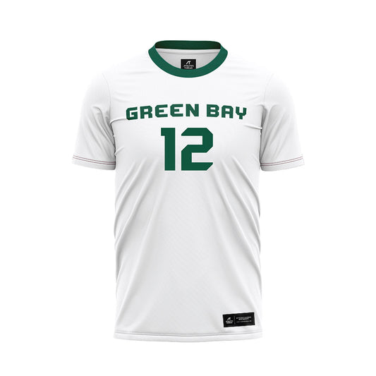 UW Green Bay - NCAA Men's Soccer : Kamden Held - White Soccer Jersey