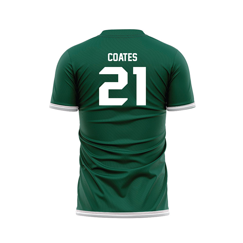 UW Green Bay - NCAA Women's Soccer : Ella Coates - Green Soccer Jersey-1