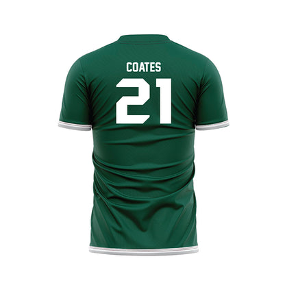 UW Green Bay - NCAA Women's Soccer : Ella Coates - Green Soccer Jersey-1