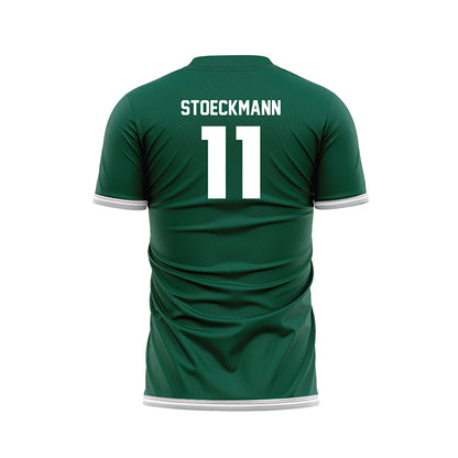 UW Green Bay - NCAA Women's Soccer : Becca Stoeckmann - Green Soccer Jersey-1