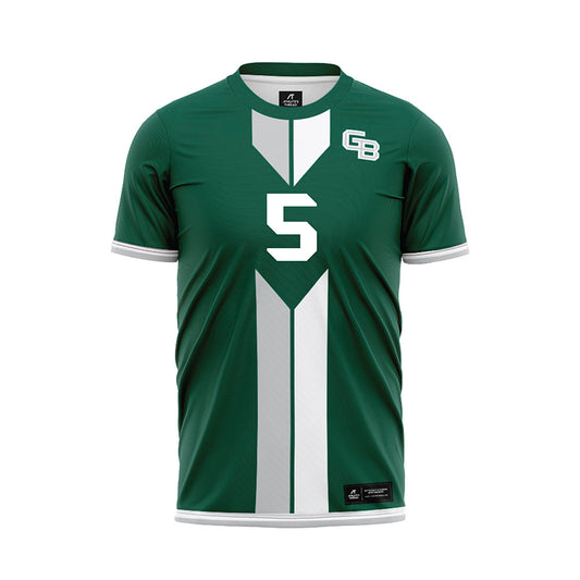 UW Green Bay - NCAA Women's Soccer : Abby Lom Lom - Green Soccer Jersey-0