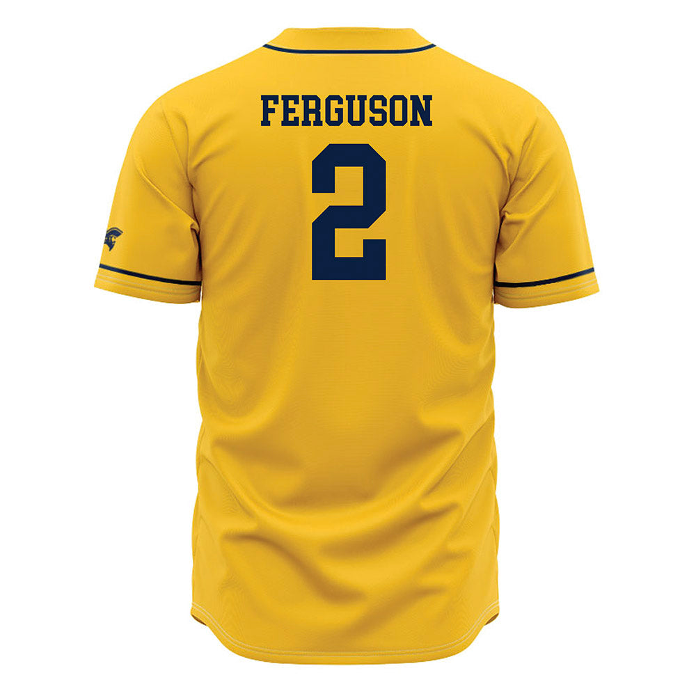 East Tennessee State - NCAA Baseball : Henry Ferguson - Gold Jersey-1
