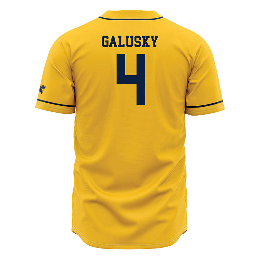 East Tennessee State - NCAA Baseball : Ty Galusky - Gold Jersey-1